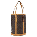 LOUIS VUITTON Monogram Bucket GM Shoulder Bag M42236 LV Auth th6478-1