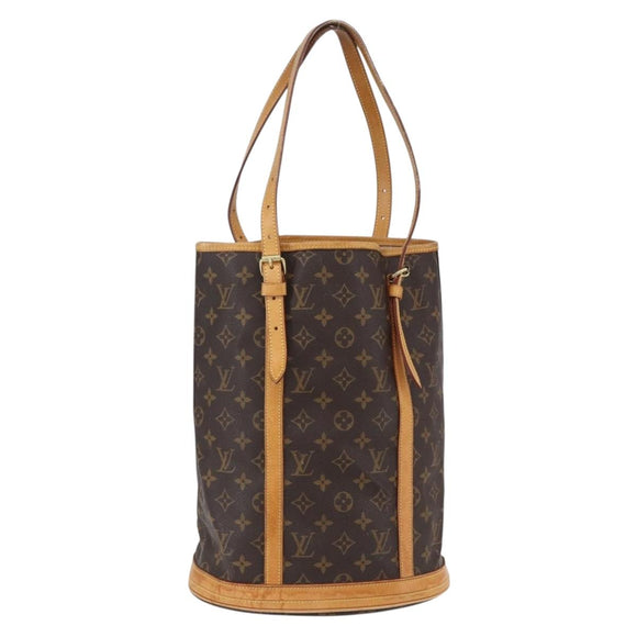 LOUIS VUITTON Monogram Bucket GM Shoulder Bag M42236 LV Auth th6478