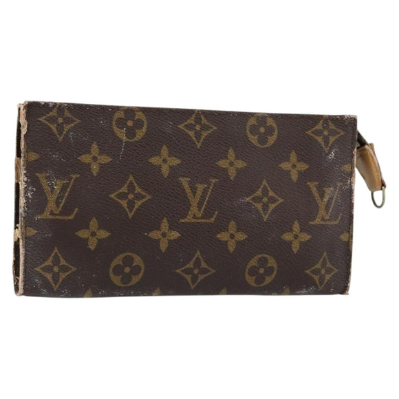 LOUIS VUITTON Monogram Bucket GM Accessory Pouch LV Auth th6479