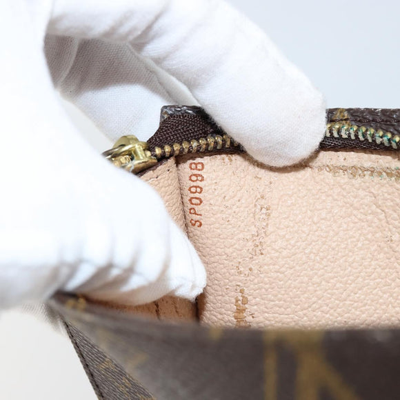 LOUIS VUITTON Monogram Bucket GM Accessory Pouch LV Auth th6479