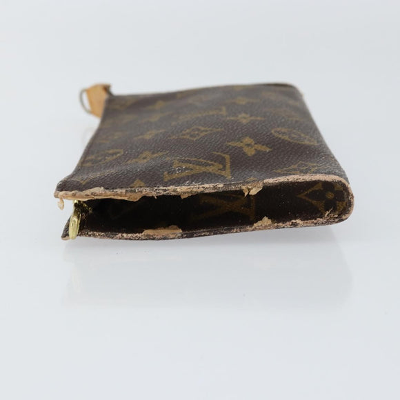 LOUIS VUITTON Monogram Bucket GM Accessory Pouch LV Auth th6479