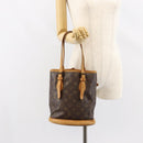 LOUIS VUITTON Monogram Bucket PM Shoulder Bag Vintage M42238 LV Auth th6482-24