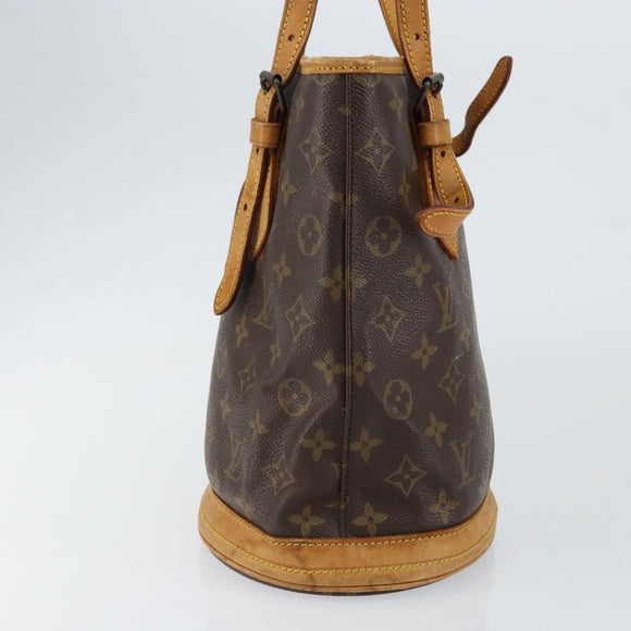 LOUIS VUITTON Monogram Bucket PM Shoulder Bag Vintage M42238 LV Auth th6482