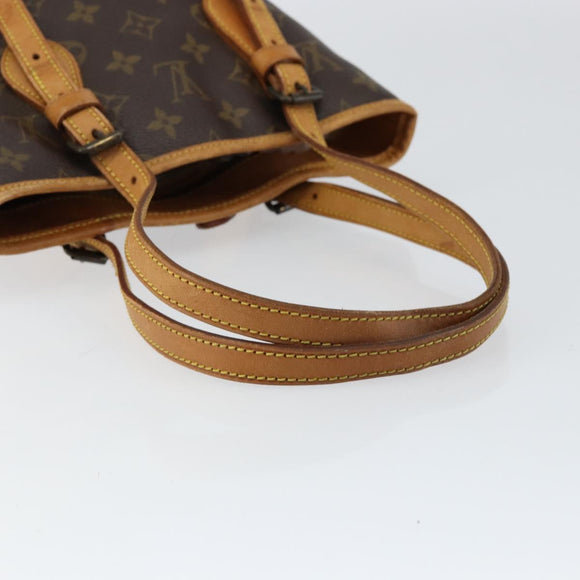 LOUIS VUITTON Monogram Bucket PM Shoulder Bag Vintage M42238 LV Auth th6482