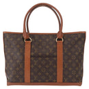 LOUIS VUITTON Monogram Sac Weekend PM Hand Bag M42425 LV Auth th6485-13
