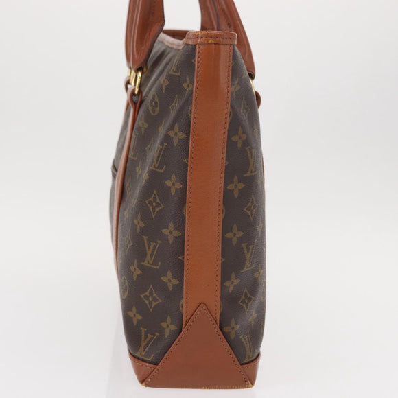 LOUIS VUITTON Monogram Sac Weekend PM Hand Bag M42425 LV Auth th6485