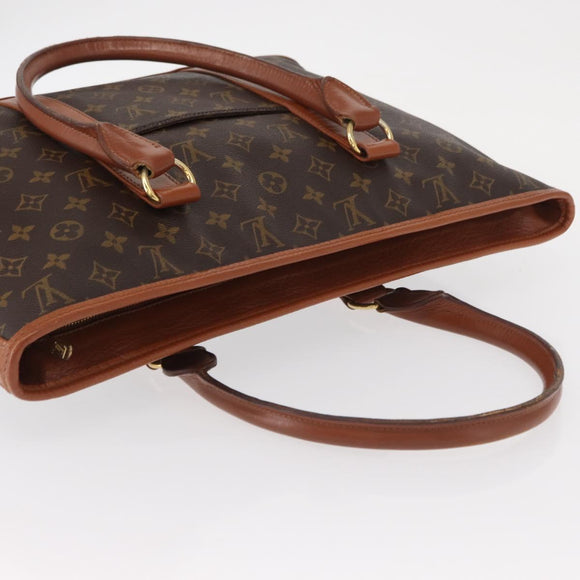 LOUIS VUITTON Monogram Sac Weekend PM Hand Bag M42425 LV Auth th6485