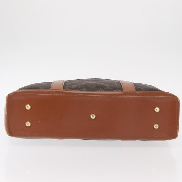 LOUIS VUITTON Monogram Sac Weekend PM Hand Bag M42425 LV Auth th6485