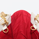 Chloe Eden Tote Bag Leather White Gold Auth th6490-18