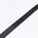 CELINE Horse Carriage Belt Leather 38.6"" Black Auth th6491-6