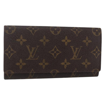 LOUIS VUITTON Monogram Porte Yen 3 Credit Long Wallet M61818 LV Auth th6494