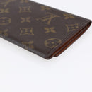 LOUIS VUITTON Monogram Porte Yen 3 Credit Long Wallet M61818 LV Auth th6494-15
