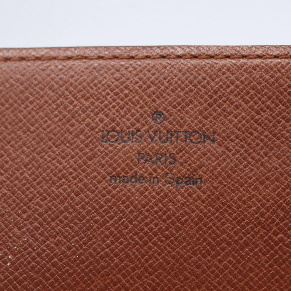 LOUIS VUITTON Monogram Porte Yen 3 Credit Long Wallet M61818 LV Auth th6494