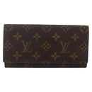 LOUIS VUITTON Monogram Porte Yen 3 Credit Long Wallet M61818 LV Auth th6494-13