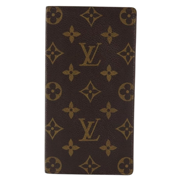 LOUIS VUITTON Monogram Porte Cartes Credit En Billfold Wallet M60825 Auth th6495