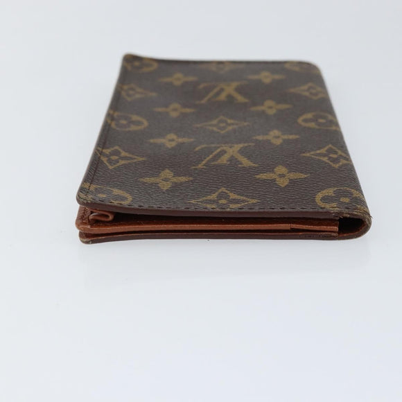 LOUIS VUITTON Monogram Porte Cartes Credit En Billfold Wallet M60825 Auth th6495