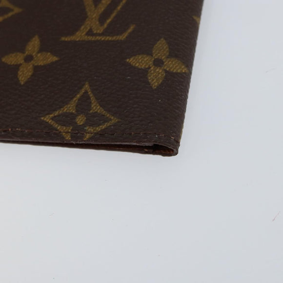 LOUIS VUITTON Monogram Agenda Oriental Day Planner Cover R20008 LV Auth th6497