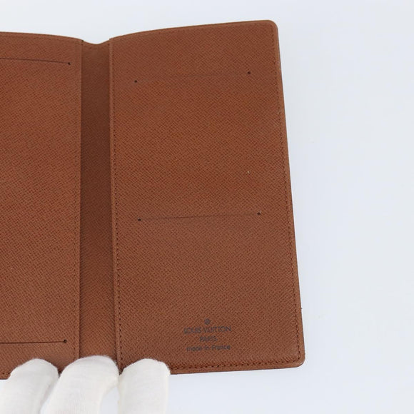 LOUIS VUITTON Monogram Agenda Oriental Day Planner Cover R20008 LV Auth th6497