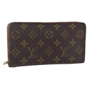 LOUIS VUITTON Monogram Porte Monnaie Zip Long Wallet M61727 LV Auth th6498-1