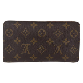 LOUIS VUITTON Monogram Porte Monnaie Zip Long Wallet M61727 LV Auth th6498 - 0