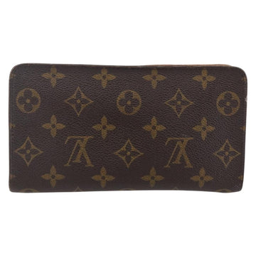 LOUIS VUITTON Monogram Porte Monnaie Zip Long Wallet M61727 LV Auth th6498 - 0