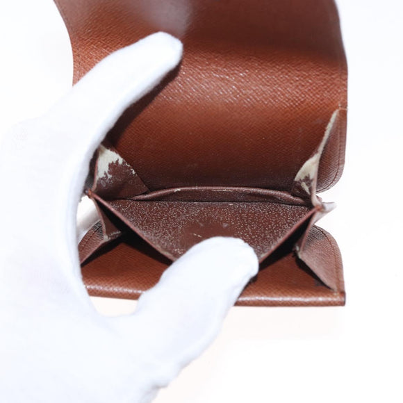 LOUIS VUITTON Monogram Wallet 3 Set LV Auth th6499