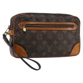 LOUIS VUITTON Monogram Marly Dragonne GM Clutch Bag M51825 LV Auth th6504