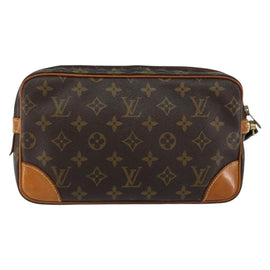 LOUIS VUITTON Monogram Marly Dragonne GM Clutch Bag M51825 LV Auth th6504 - 0