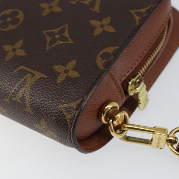 LOUIS VUITTON Monogram Orsay Clutch Tasche M51790 LV Auth th6505