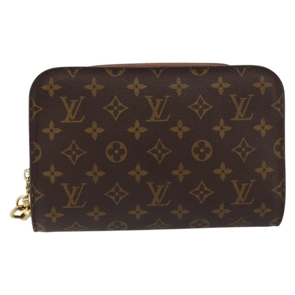 LOUIS VUITTON Monogram Orsay Clutch Tasche M51790 LV Auth th6505