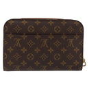 LOUIS VUITTON Monogram Orsay Clutch Tasche M51790 LV Auth th6505-3