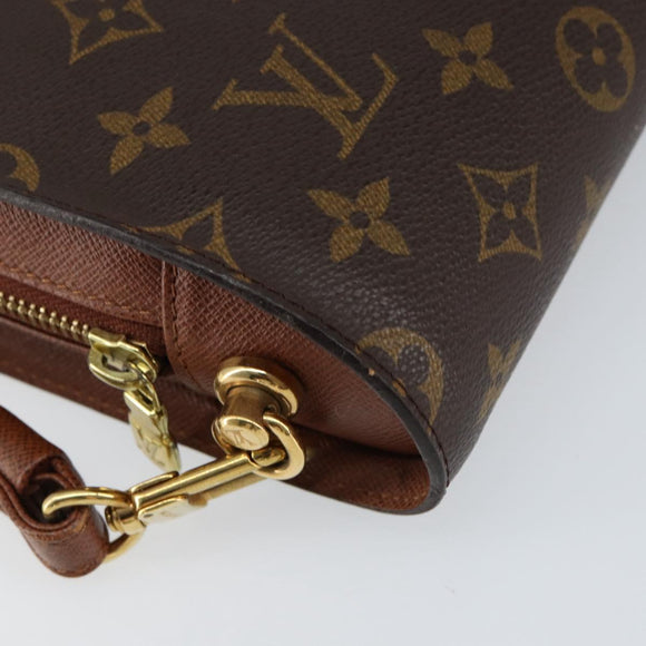 LOUIS VUITTON Monogram Orsay Clutch Tasche M51790 LV Auth th6505