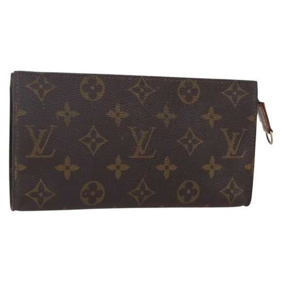 LOUIS VUITTON Monogram Bucket GM Accessory Pouch LV Auth th6507