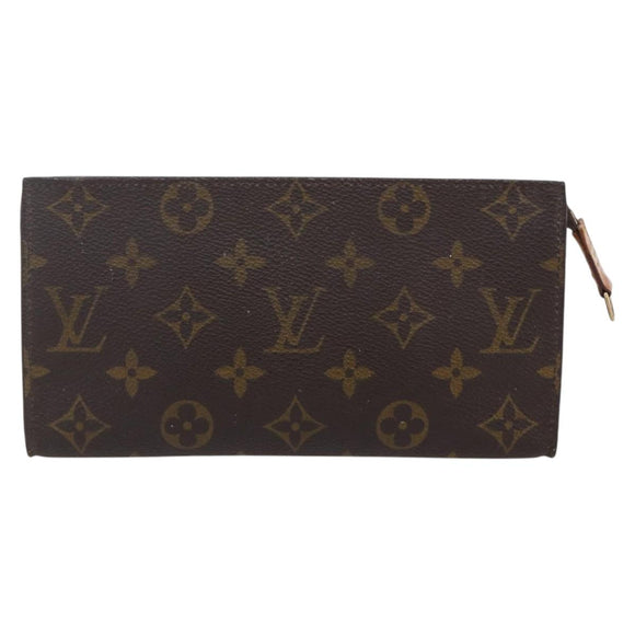 LOUIS VUITTON Monogram Bucket GM Accessory Pouch LV Auth th6507