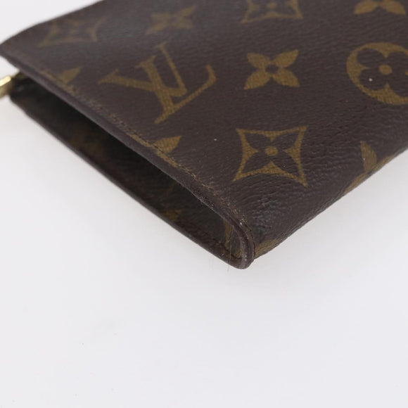 LOUIS VUITTON Monogram Bucket GM Accessory Pouch LV Auth th6507