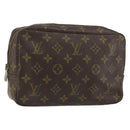 LOUIS VUITTON Monogram Trousse Toilette 23 Clutch Bag M47524 LV Auth th6508-1