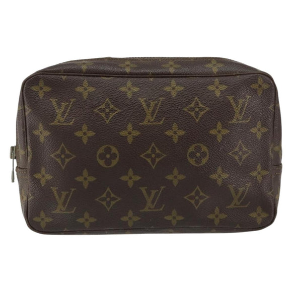 LOUIS VUITTON Monogram Trousse Toilette 23 Clutch Bag M47524 LV Auth th6508