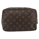 LOUIS VUITTON Monogram Trousse Toilette 23 Clutch Tas M47524 LV Auth th6508-2