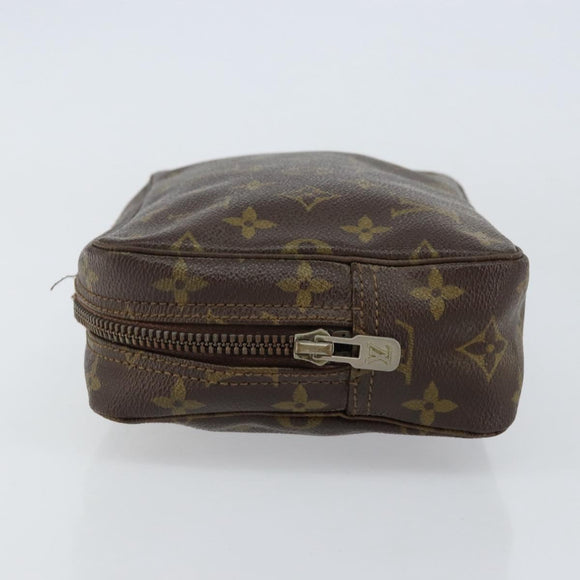 LOUIS VUITTON Monogram Trousse Toilette 23 Clutch Bag M47524 LV Auth th6508