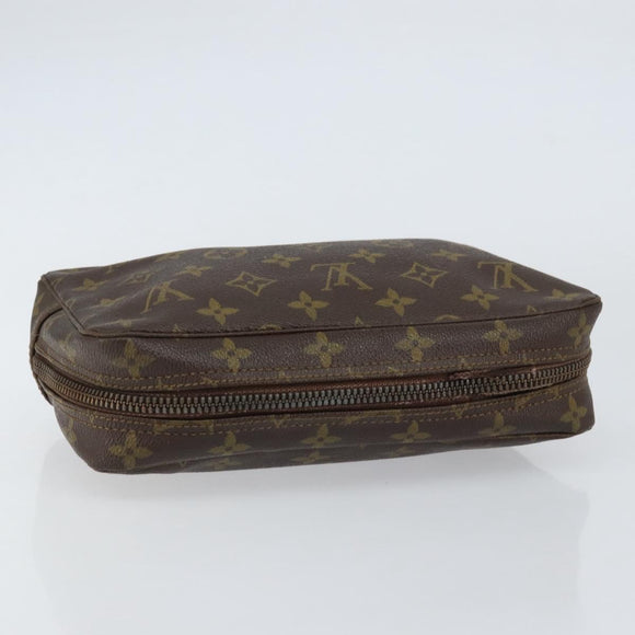 LOUIS VUITTON Monogram Trousse Toilette 23 Clutch Bag M47524 LV Auth th6508