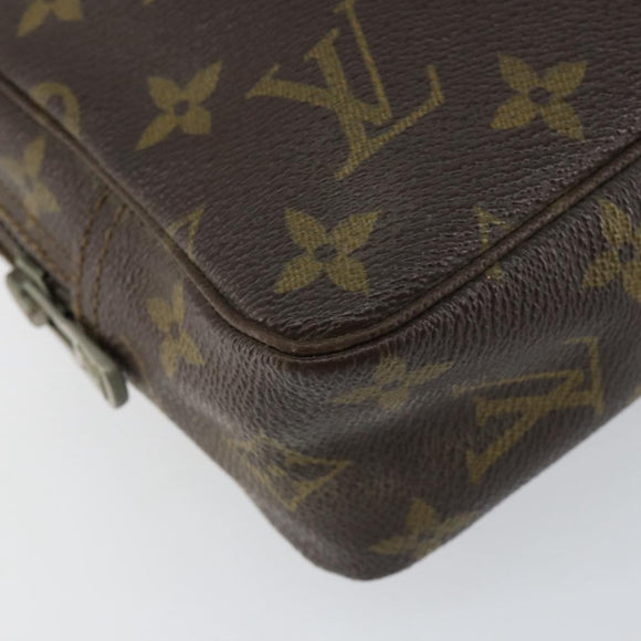 LOUIS VUITTON Monogram Trousse Toilette 23 Clutch Bag M47524 LV Auth th6508