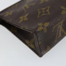 LOUIS VUITTON Monogram Poche Toilette 15 Pouch M47546 LV Auth th6509-16