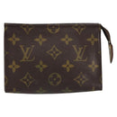 LOUIS VUITTON Monogram Poche Toilette 15 Pouch M47546 LV Auth th6509-13