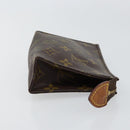 LOUIS VUITTON Monogram Poche Toilette 15 Pouch M47546 LV Auth th6509-3