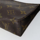 LOUIS VUITTON Monogram Poche Toilette 15 Pouch M47546 LV Auth th6509-7
