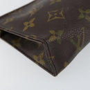 LOUIS VUITTON Monogram Poche Toilette 15 Pouch M47546 LV Auth th6509-14