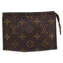 LOUIS VUITTON Monogram Poche Toilette 15 Pouch M47546 LV Auth th6510-2