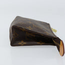 LOUIS VUITTON Monogram Poche Toilette 15 Pouch M47546 LV Auth th6510-4