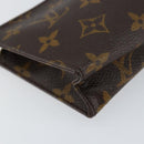 LOUIS VUITTON Monogram Poche Toilette 15 Pouch M47546 LV Auth th6510-9