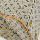 LOUIS VUITTON Monogram Mini Marie Hand Bag Blue M92003 LV Auth th6511-16